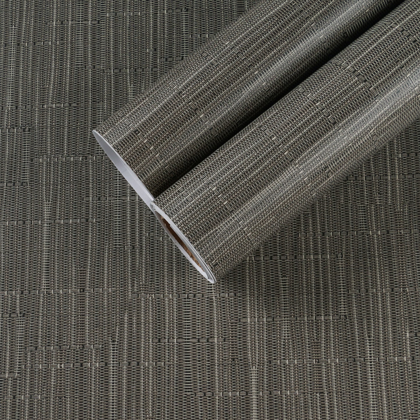 Grey Faux Grasscloth Contact Paper