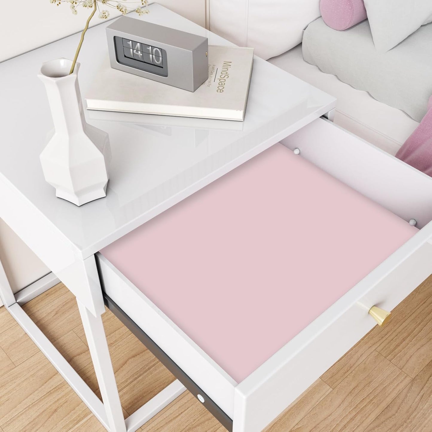 Light Pink Wallpaper Thick Extra