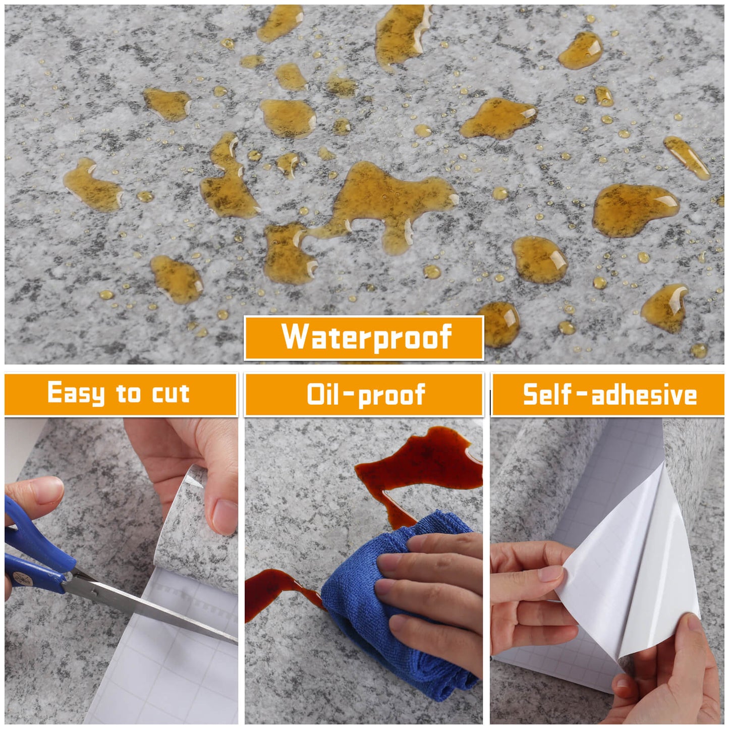 grey-granite-terrazzo-contact-paper-features-easy-to-cut-oil-proof-adhesive