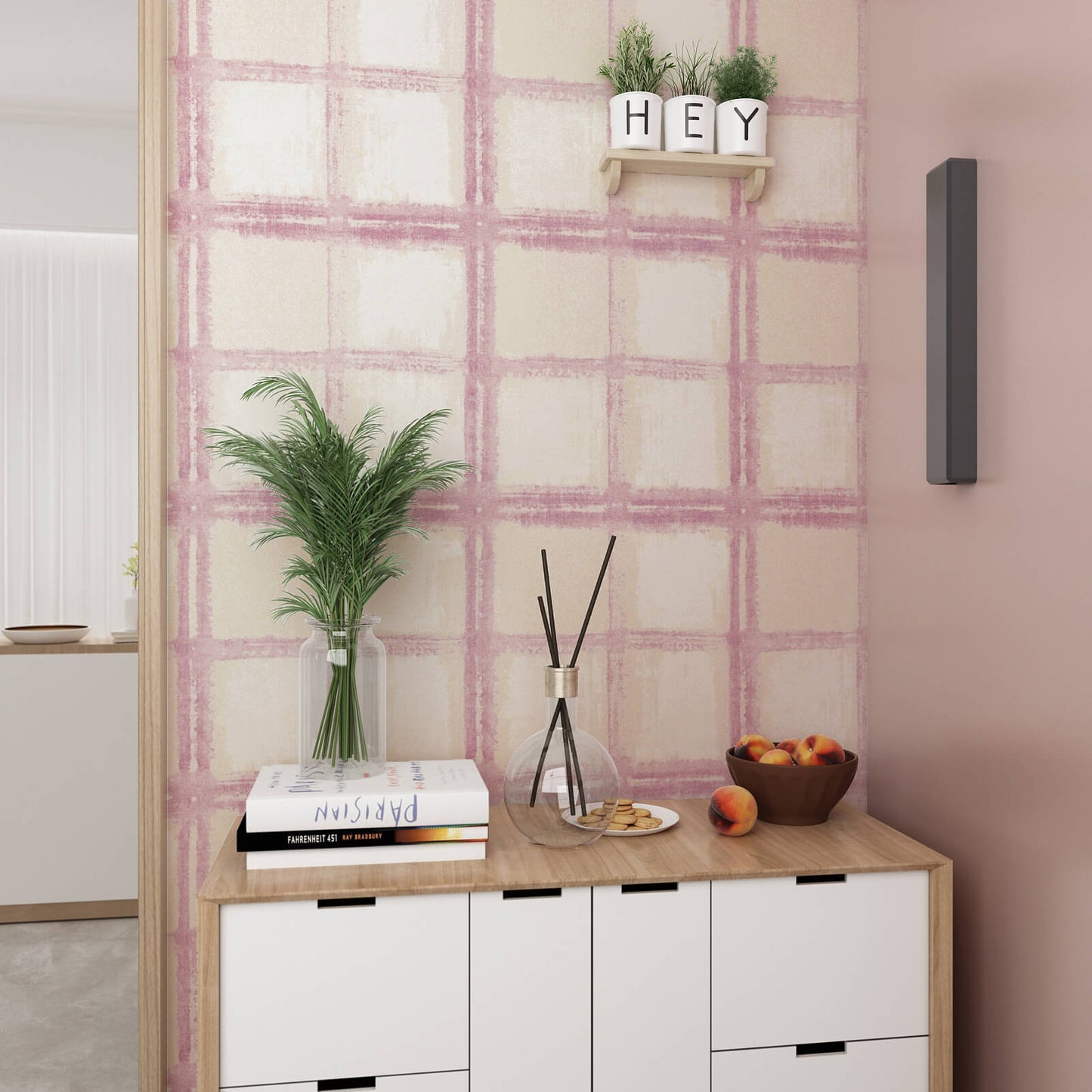 pink-buffalo-plaid-vinyl-paper-for-walls