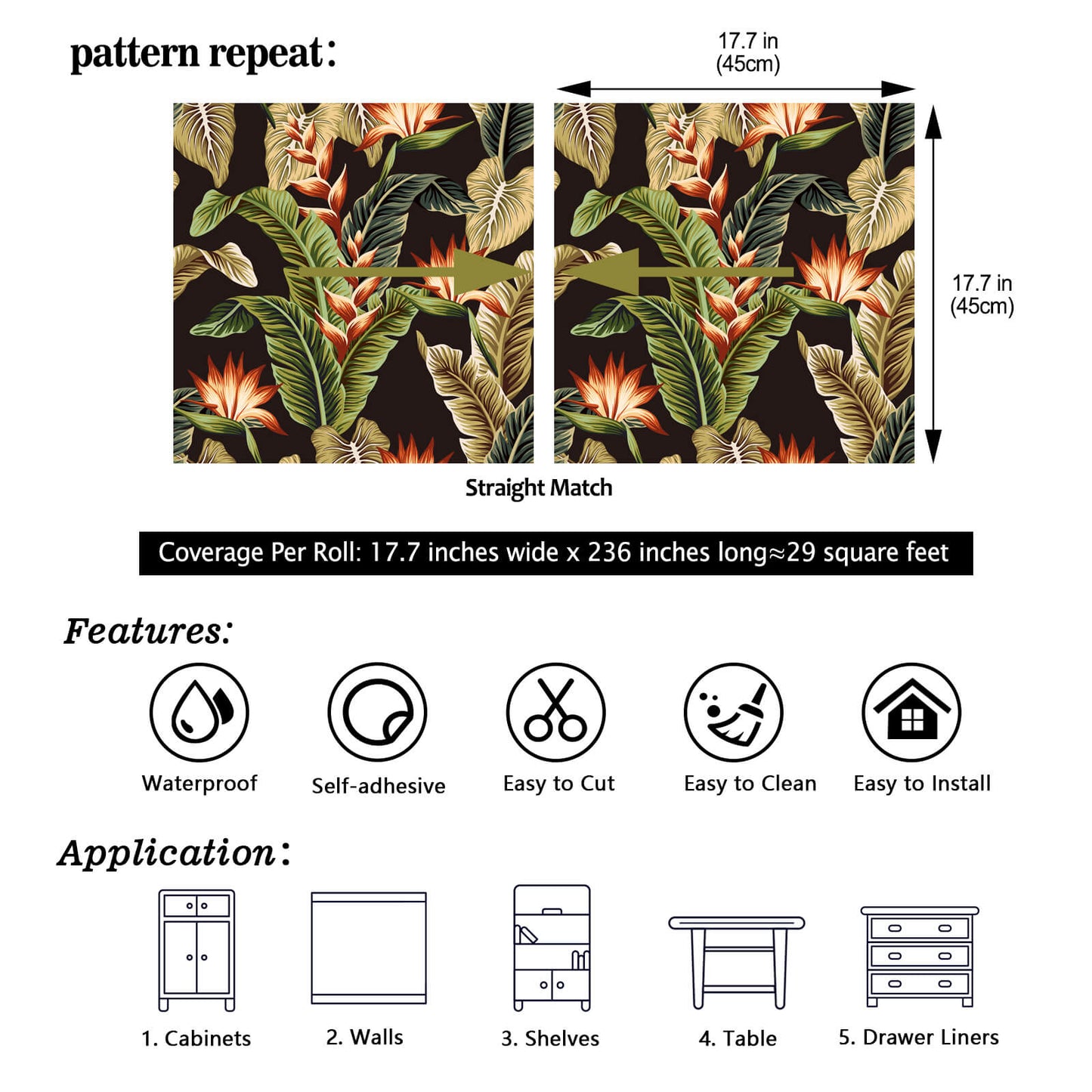 17.7in-wide-236in-long-29-sq-ft-leaf-and-flower-dark-vinyl-paper-roll