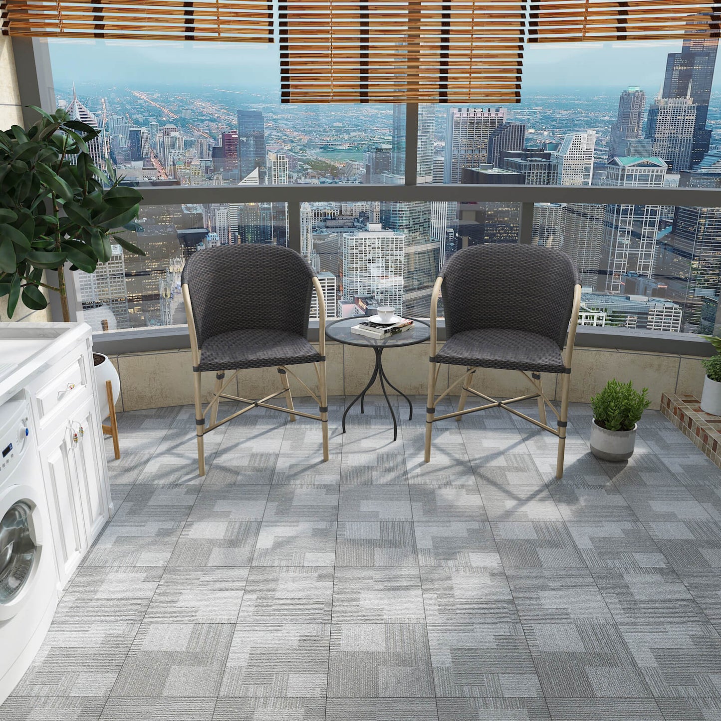 faux-carpet-peel-and-stick-tiles-for-balcony-floor