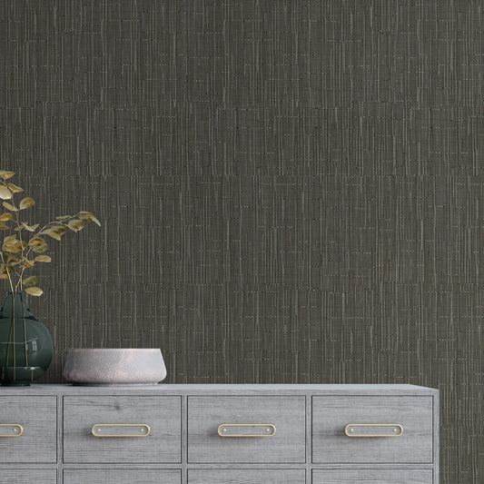 Grey Faux Grasscloth Contact Paper