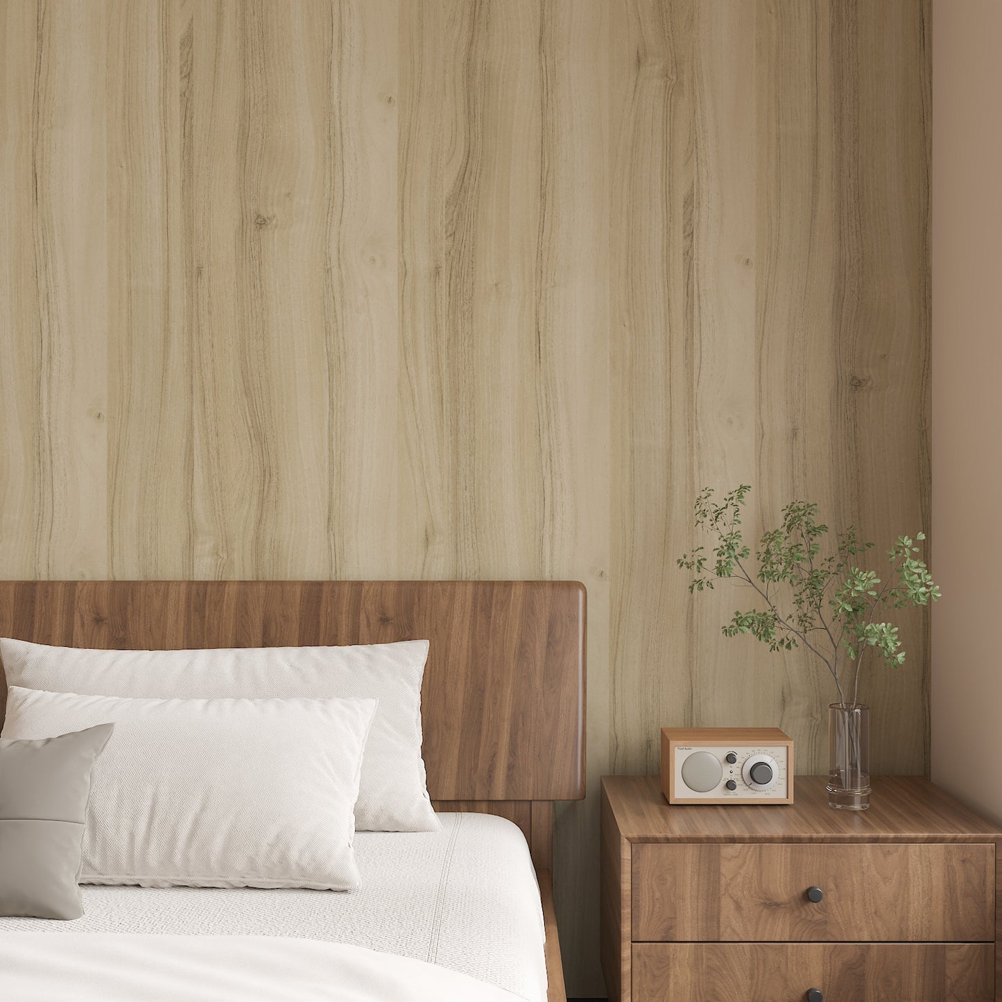Light Oak Wood Grain Contact Paper