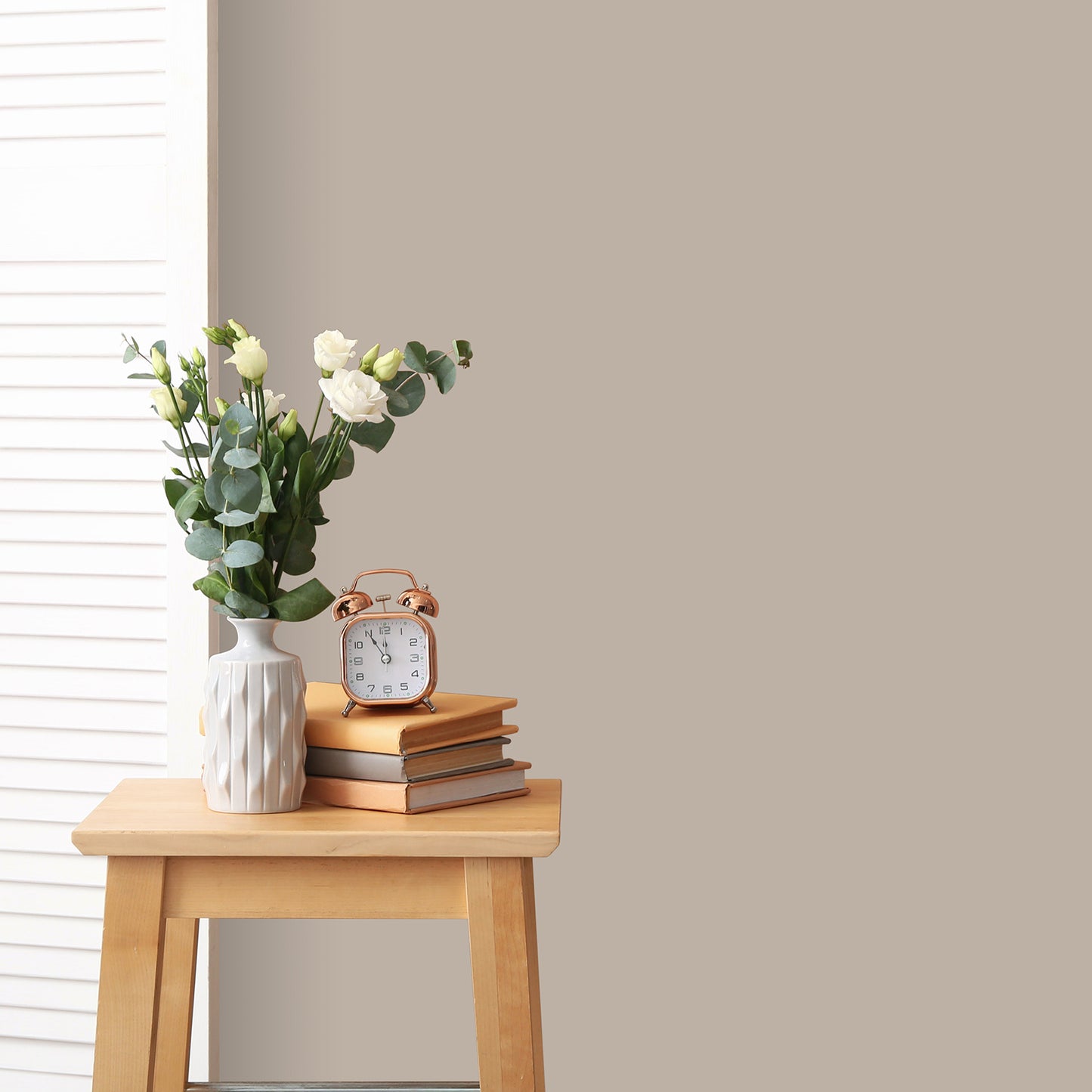 Solid Beige Wallpaper Thick Extra