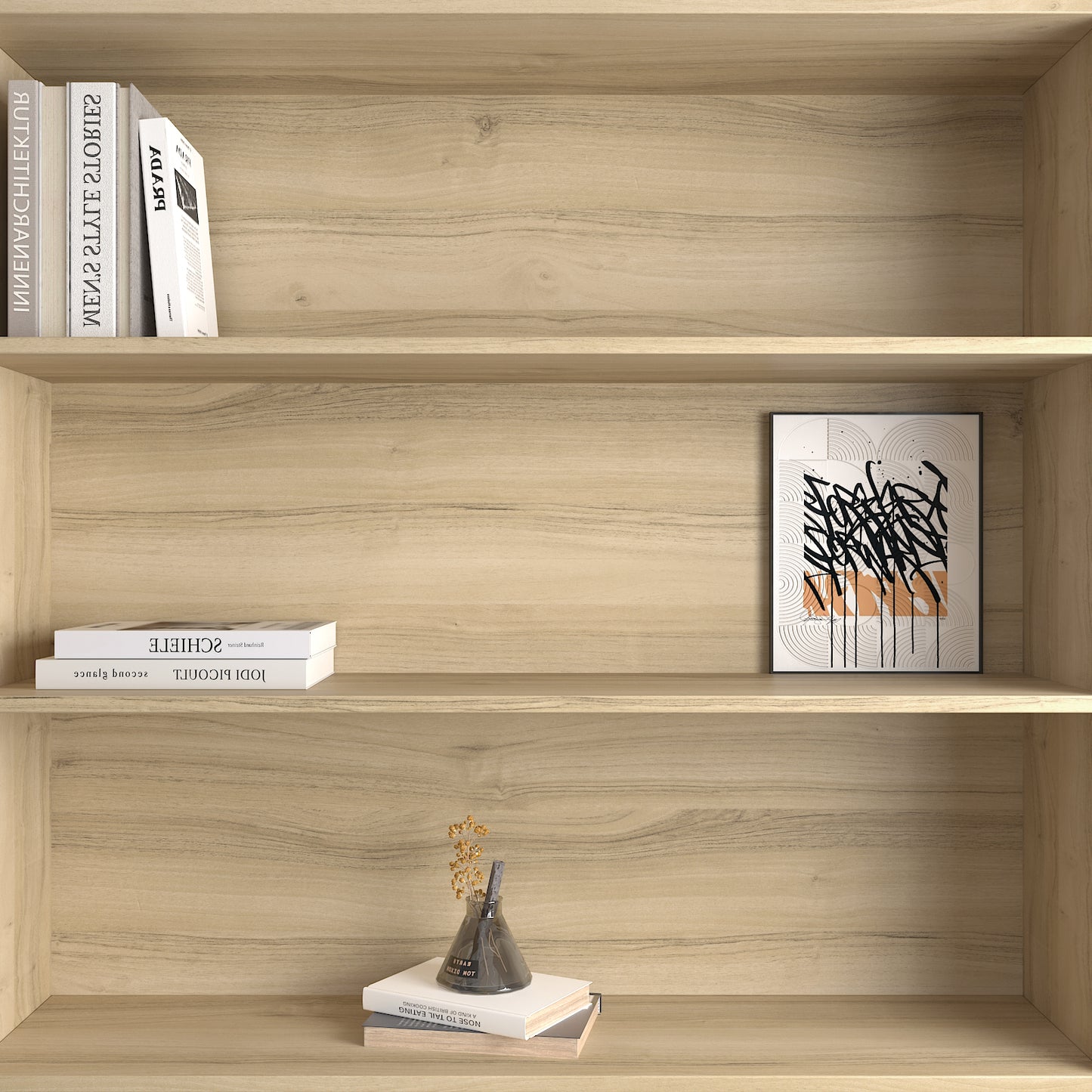 Light Oak Wood Grain Contact Paper