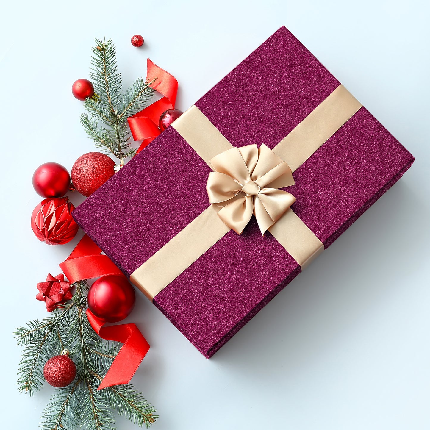 Hot Pink Glitter Contact Paper