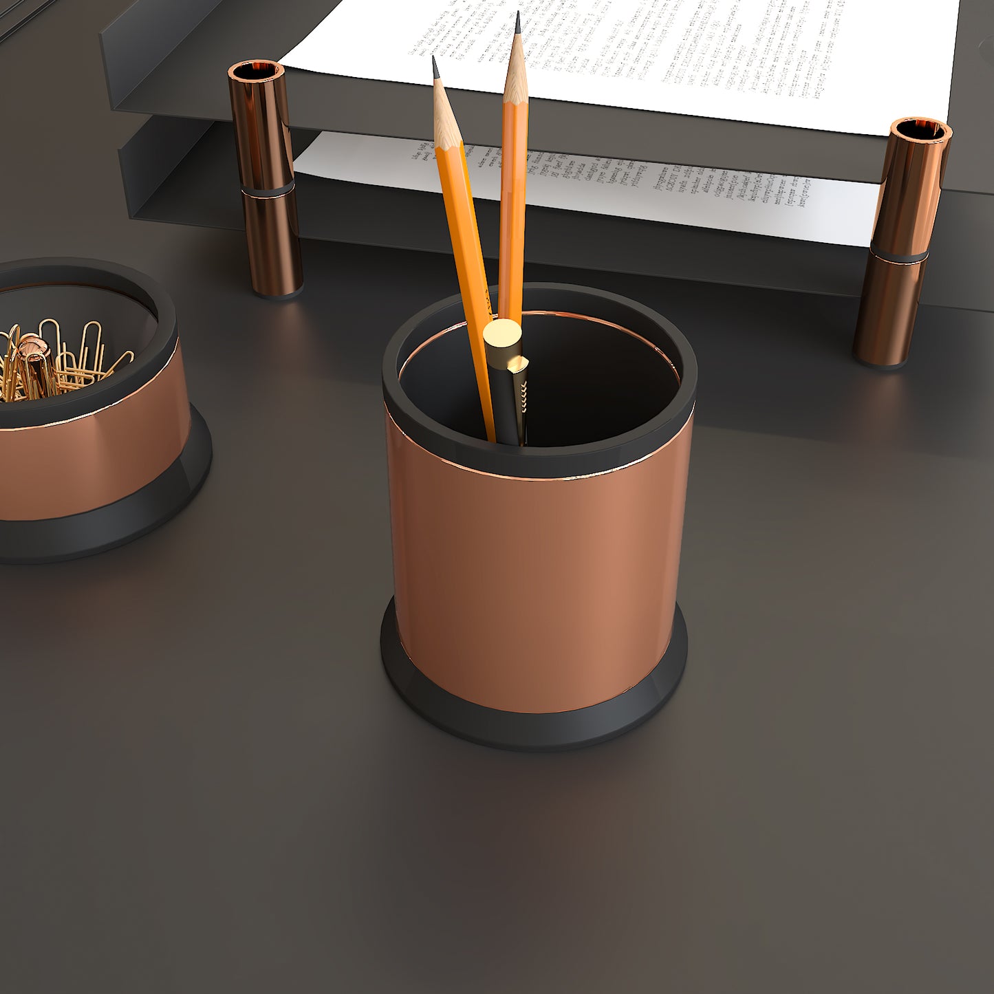 Copper Peel and Stick Vinyl Mirror Sticker