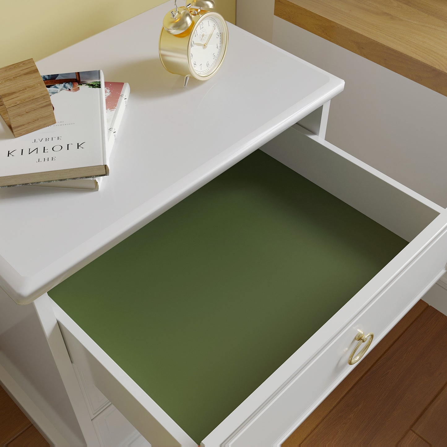 Olive Green Wallpaper Thick Extra