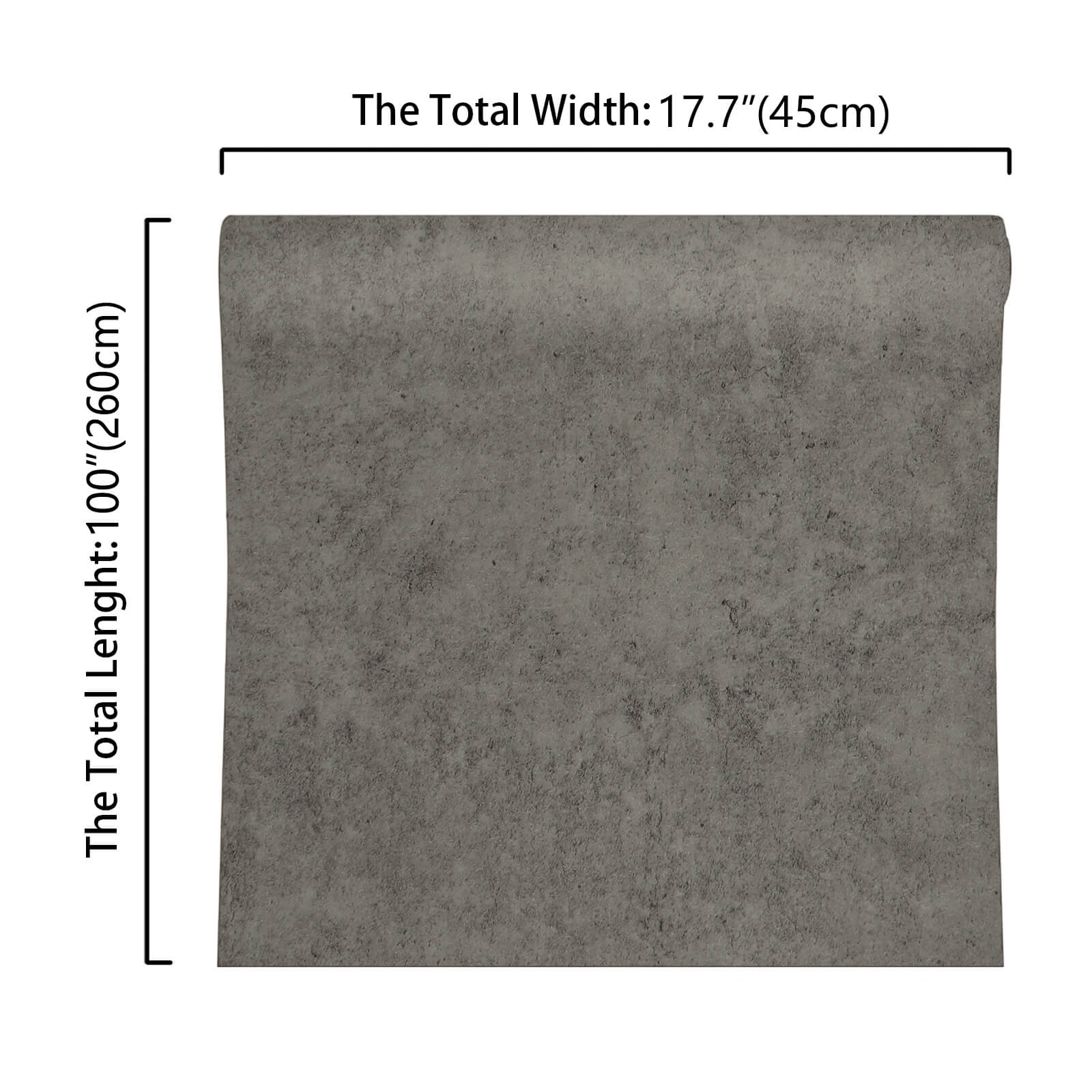 17.7in-wide-100in-long-dark-gray-concrete-vinyl-paper-sticker-roll