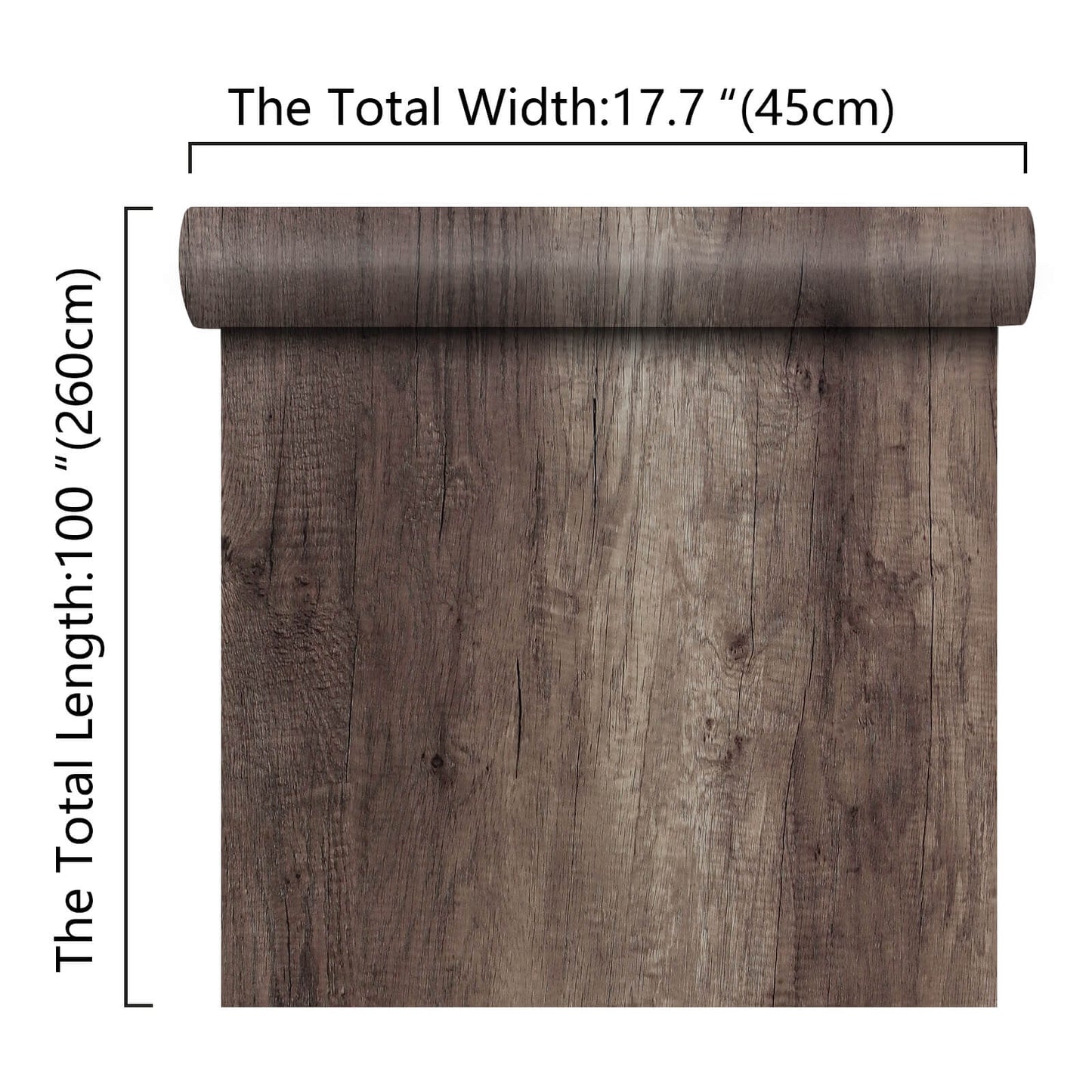     17.7in-wide-100in-long-light-brown-wood-vinyl-paper-roll
