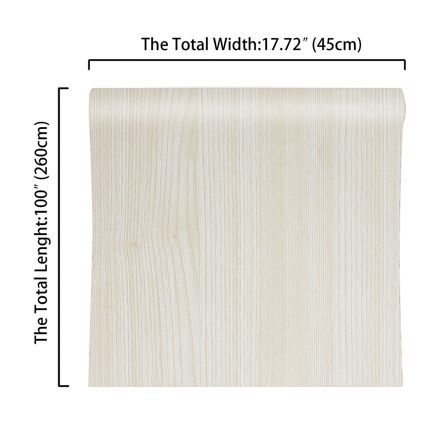     17.7in-wide-100in-long-white-wood-vinyl-paper-roll