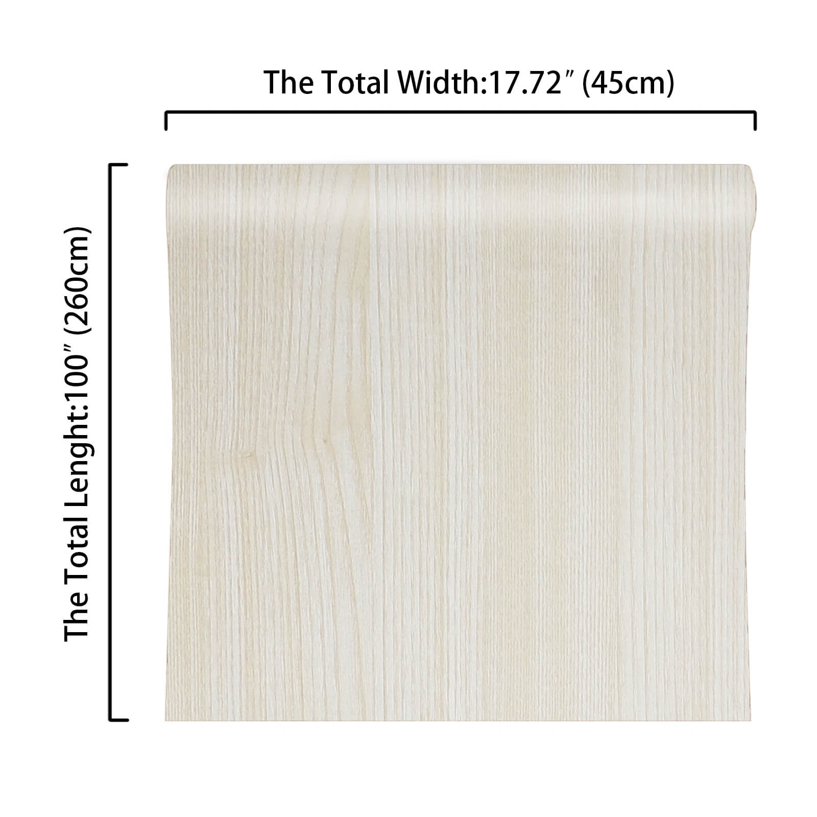     17.7in-wide-100in-long-white-wood-vinyl-paper-roll