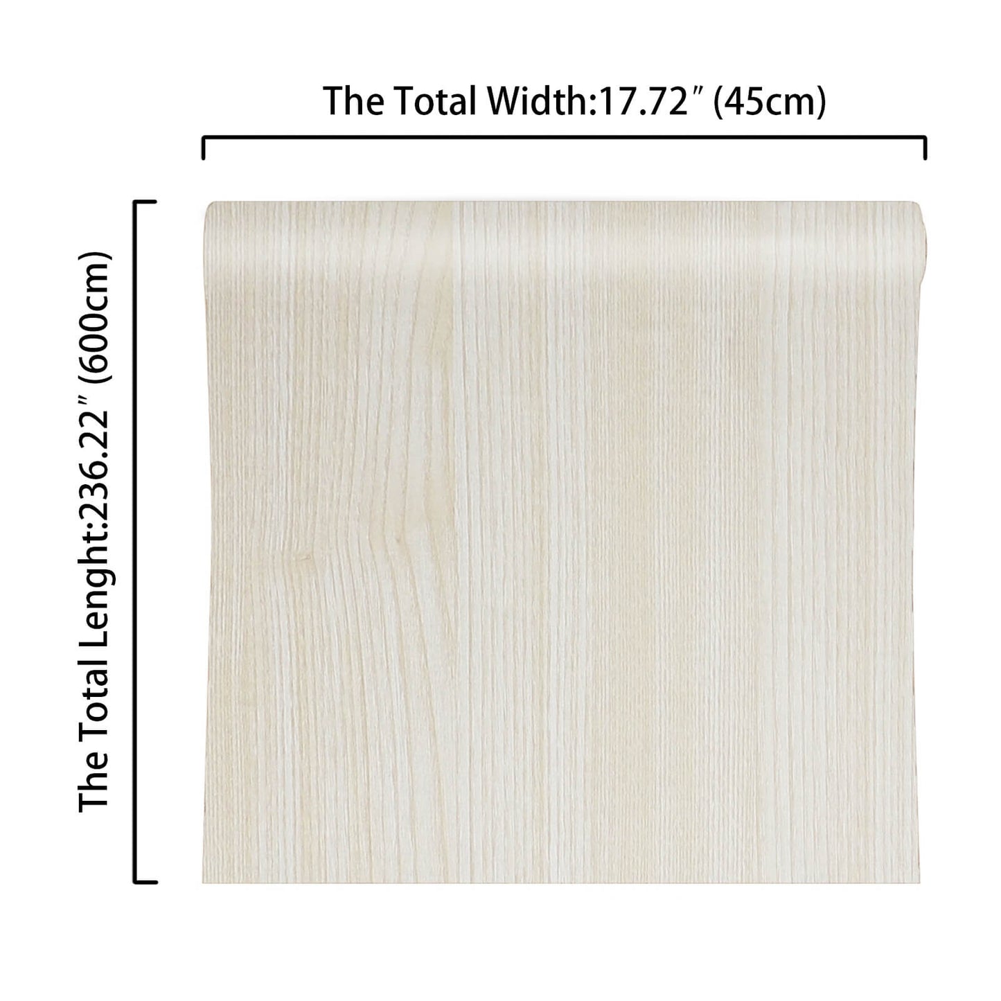     17.7in-wide-236in-long-white-wood-vinyl-paper-roll