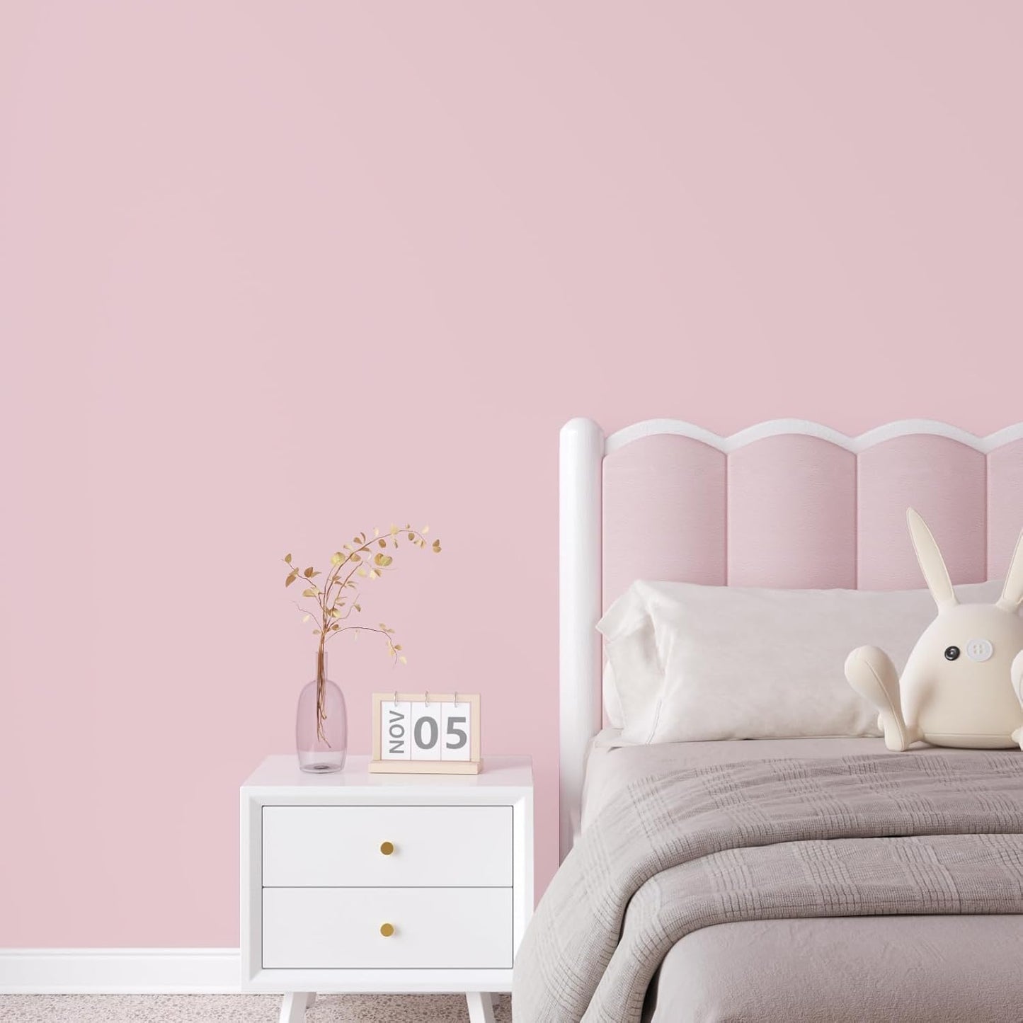 Light Pink Wallpaper Thick Extra