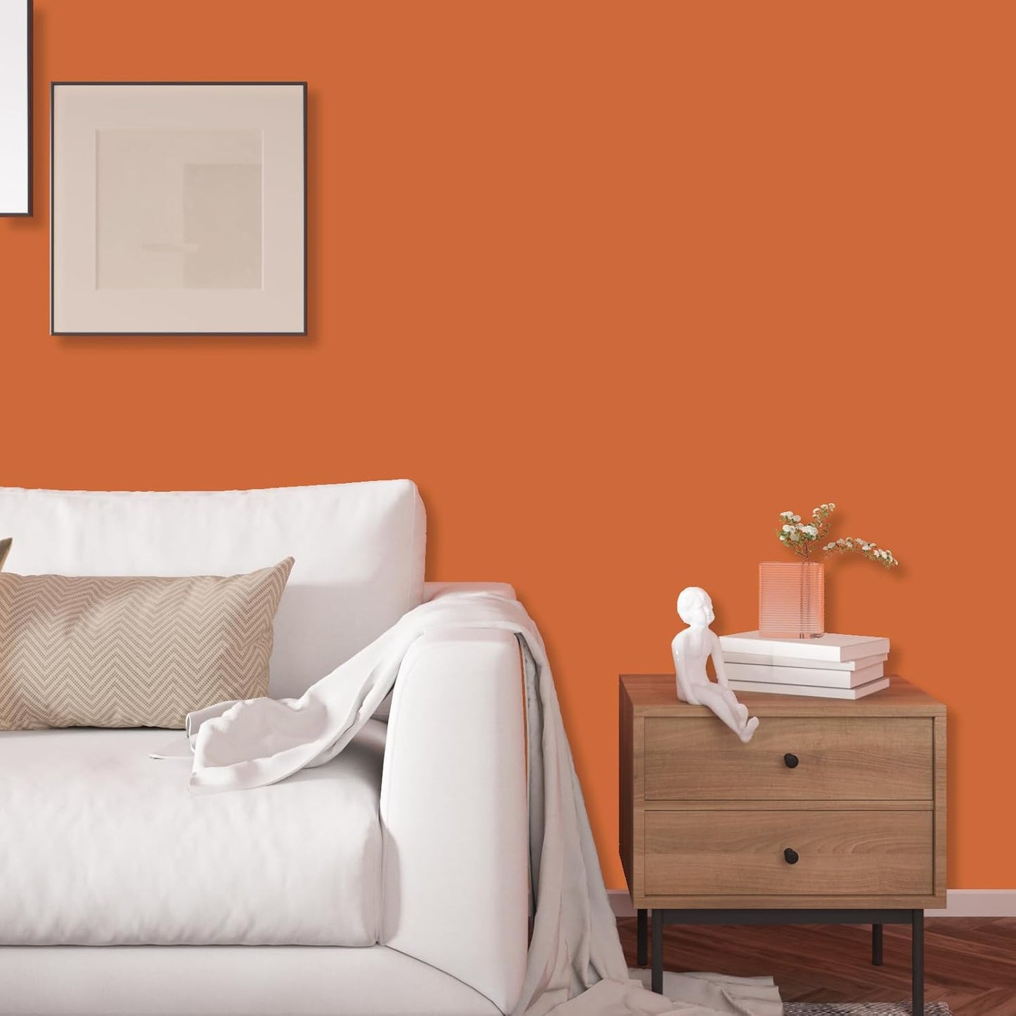 Burnt Orange Wallpaper Thick Extra
