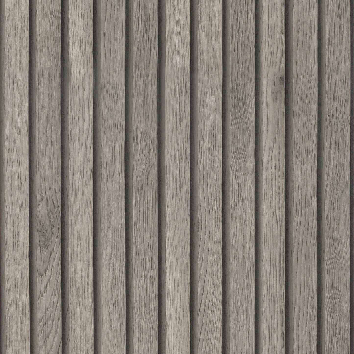 Grey Wooden Slats Wallpaper