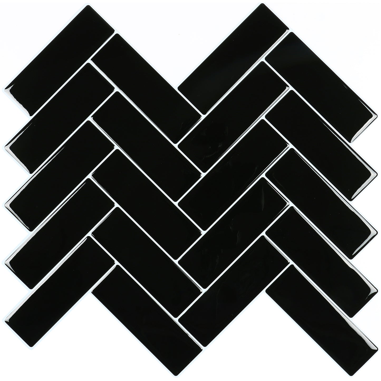 Black Waterproof Backsplash Tile