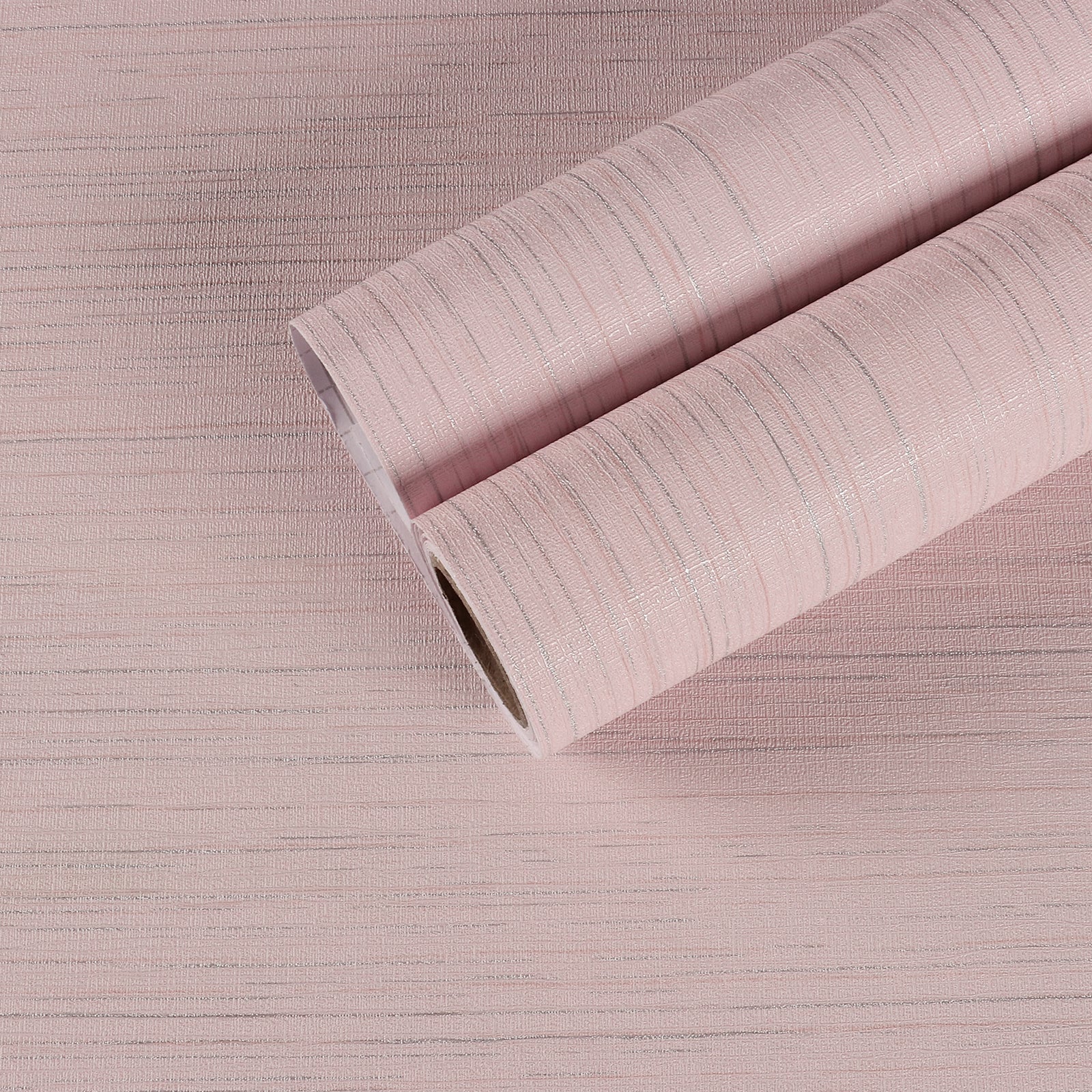 Light Pink Faux Grasscloth Contact Paper – CHIHUT