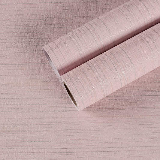Light Pink Faux Grasscloth Contact Paper