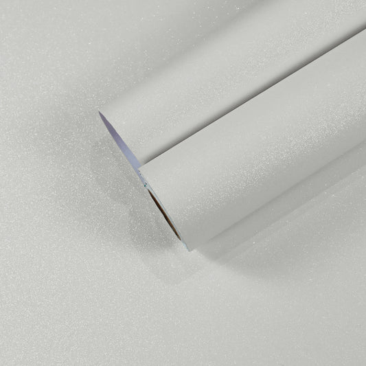 Pearl White Glitter Contact Paper