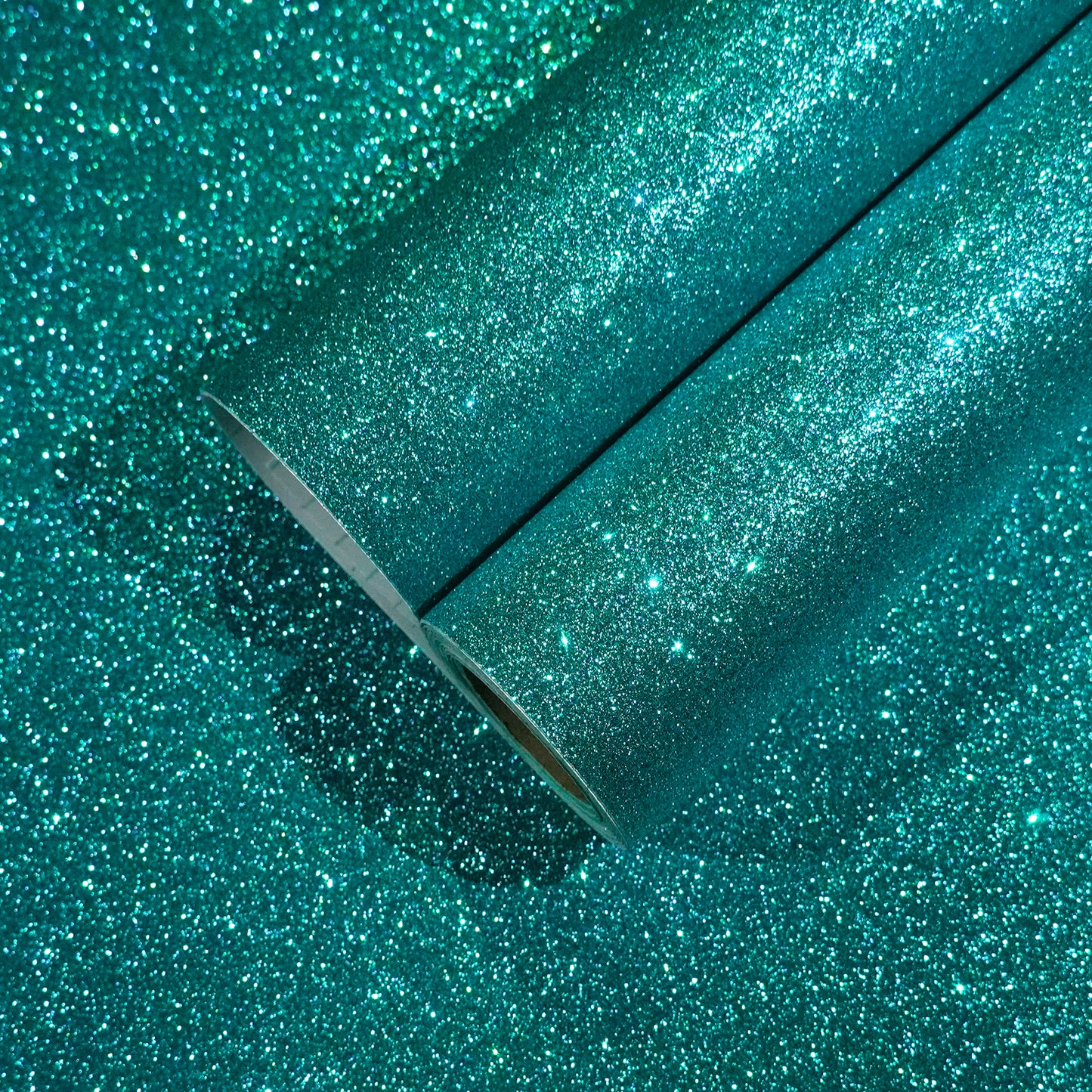 Teal Blue Glitter Contact Paper