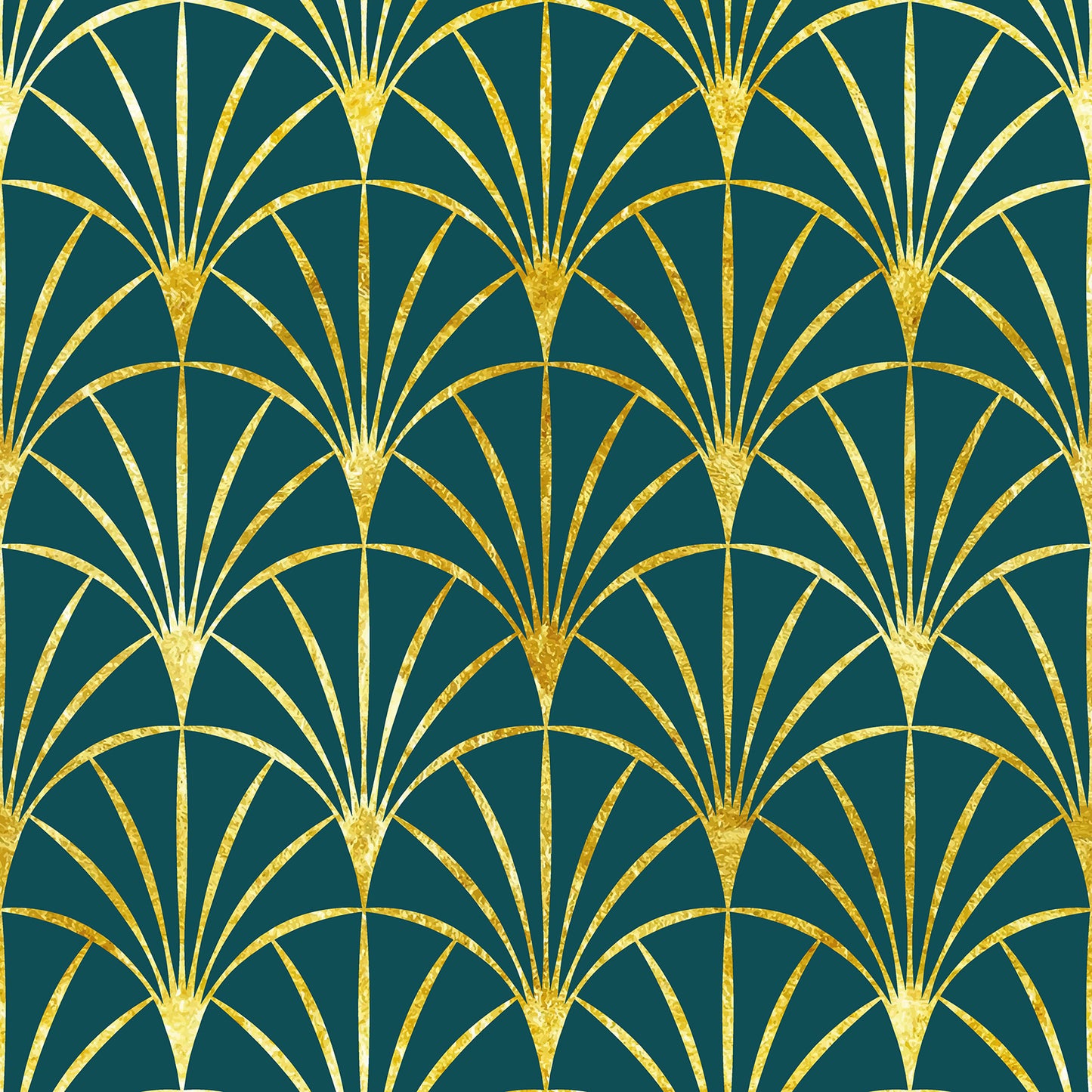 Emerald Green Geometric Peel and Stick Wallpaper