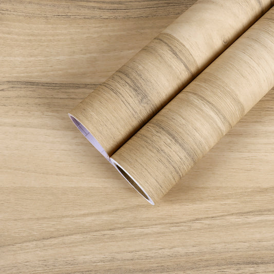 Light Oak Wood Grain Contact Paper