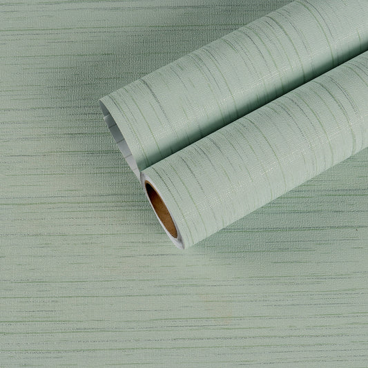 Light Green Faux Grasscloth Contact Paper