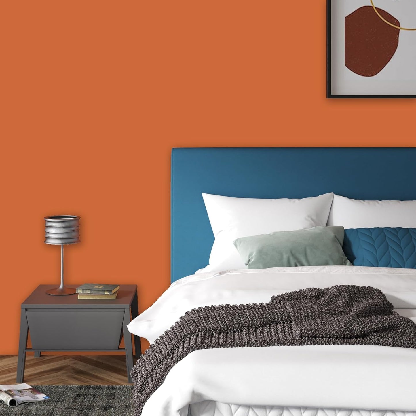 Burnt Orange Wallpaper Thick Extra