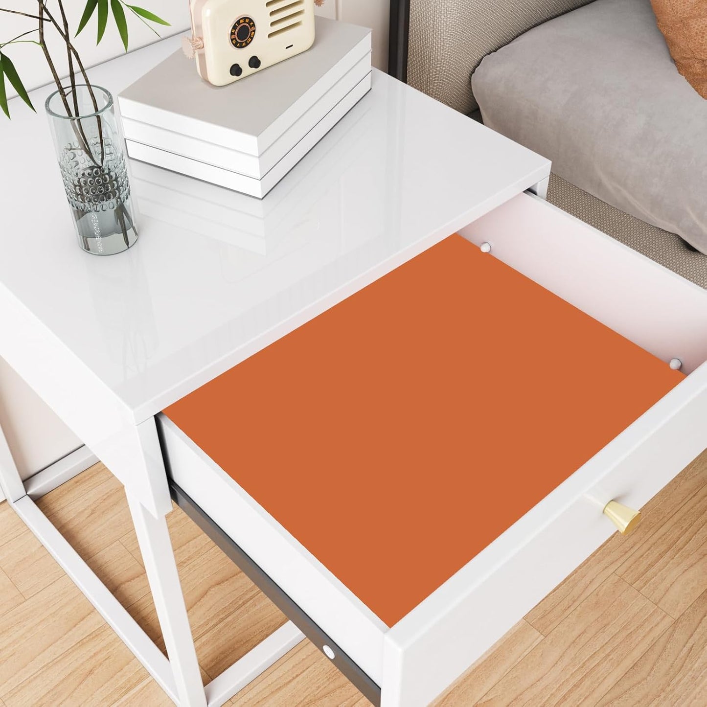 Burnt Orange Wallpaper Thick Extra