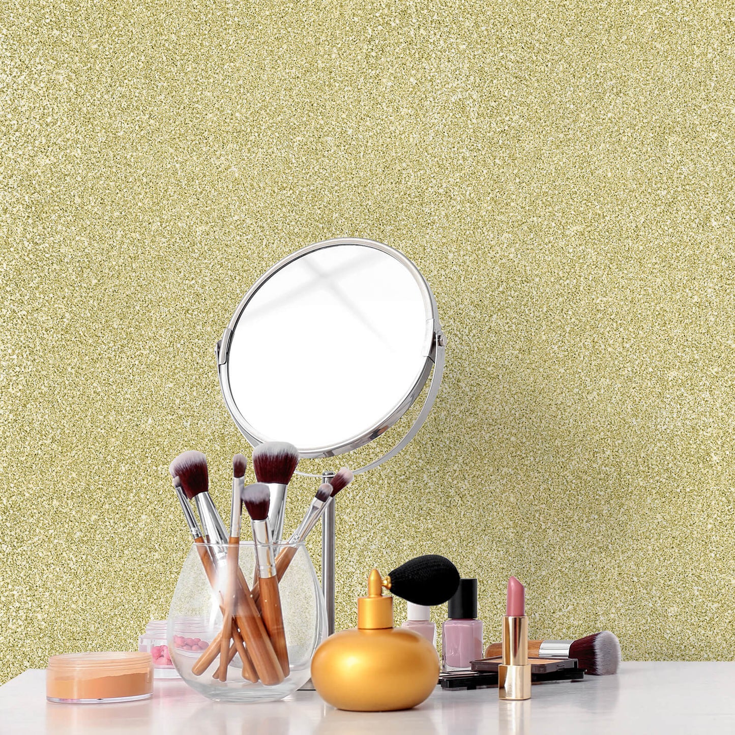 adhesive-champagne-glitter-contact-paper-for-dressing-table