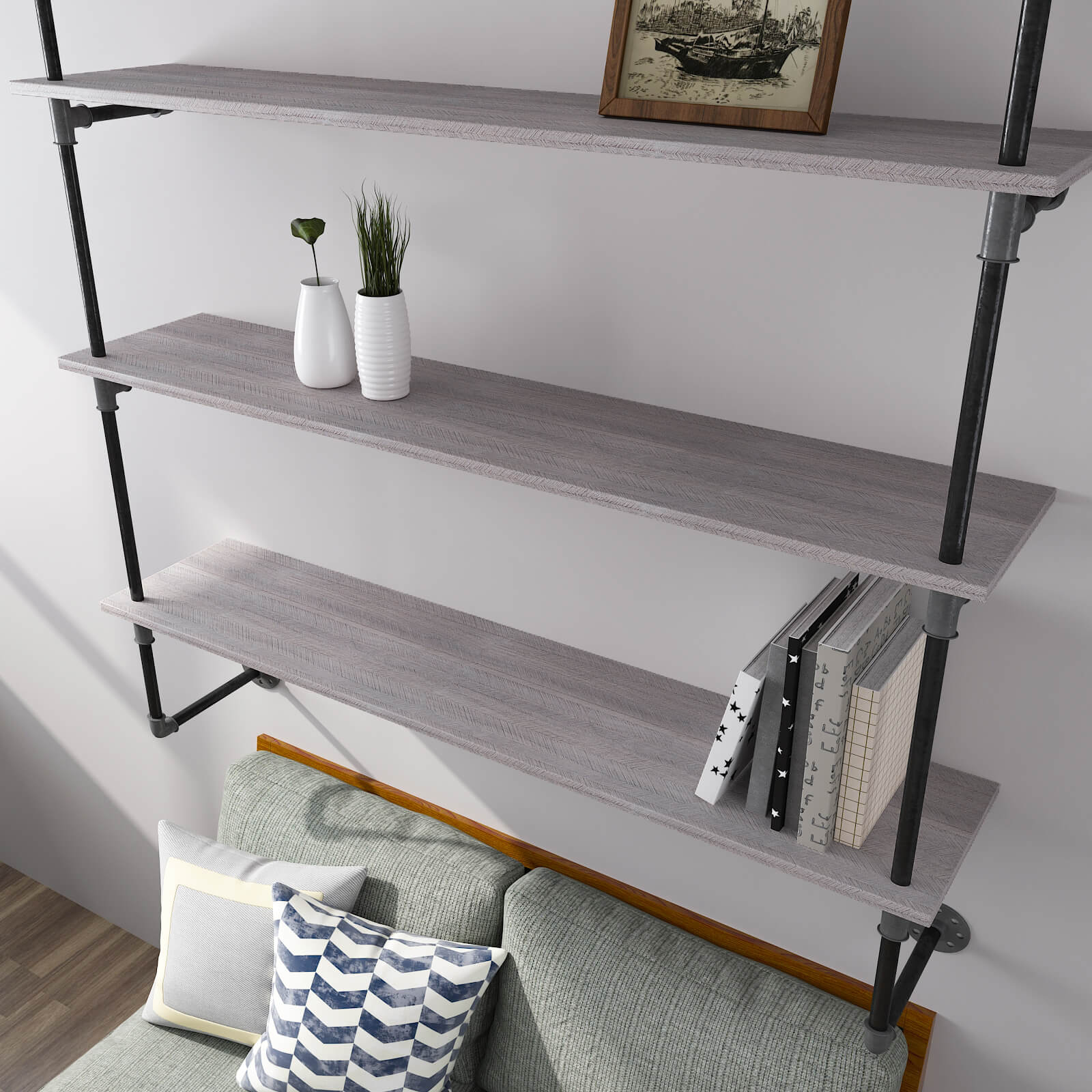 adhesive-grey-paper-for-shelf-decorative