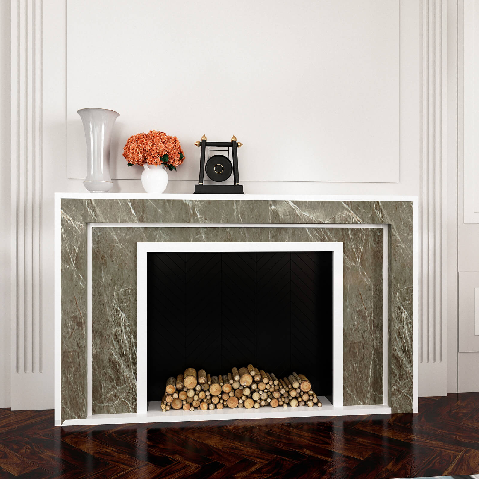 brown-marble-vinyl-paper-stick-on-fireplace-high-temperature-resistant