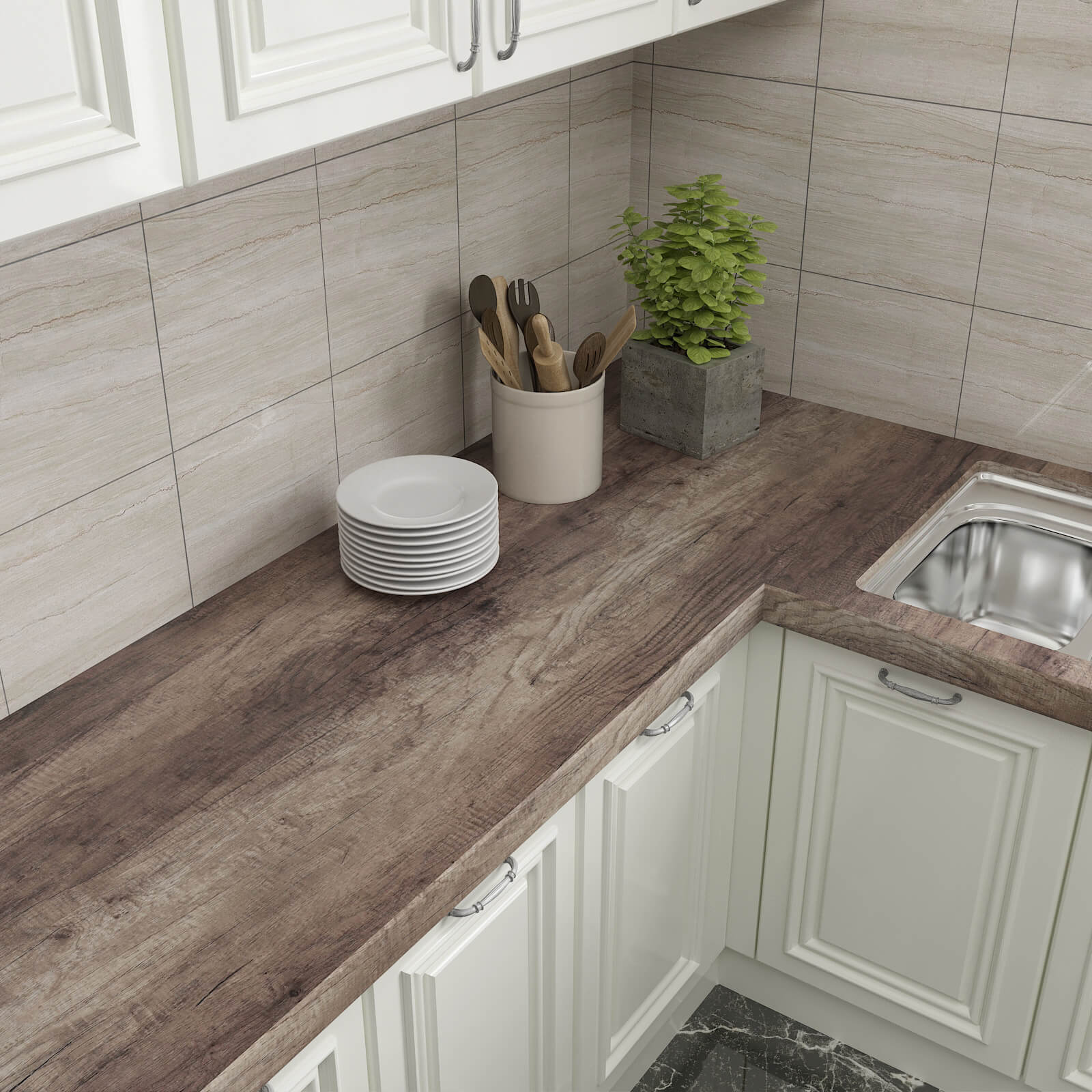    faux-light-brown-wood-grain-countertop-paper-for-kitchen-made-of-vinyl-waterproof