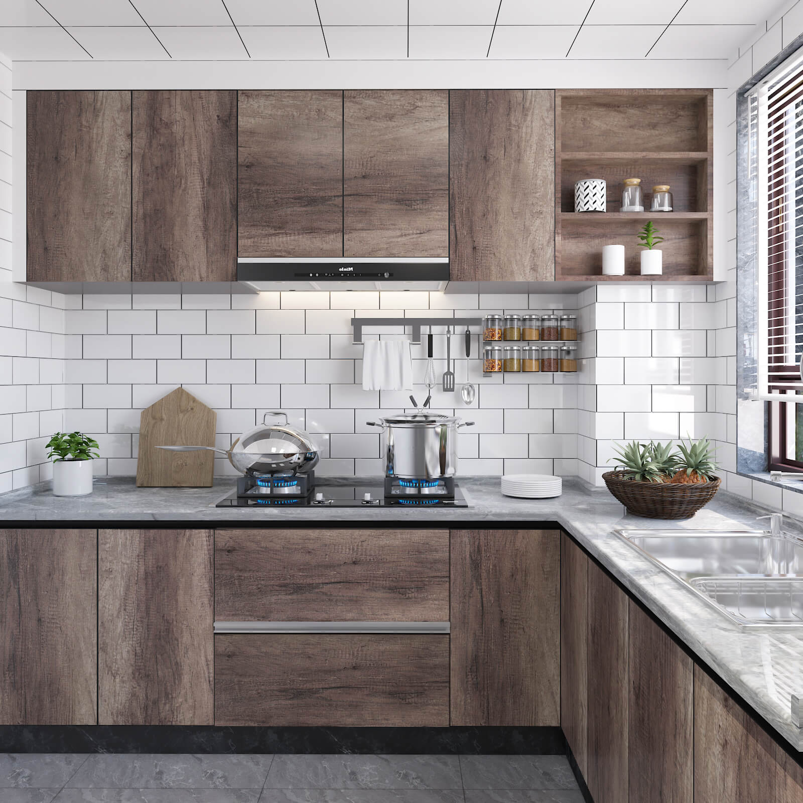     light-brown-rustic-wood-grain-vinyl-sticker-for-kitchen-cabinets