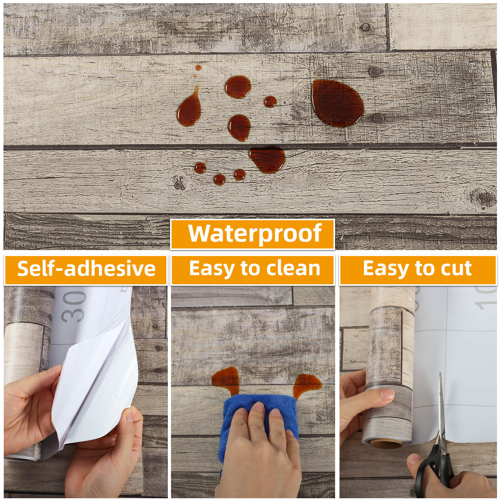 light-brown-wood-plank-wallpaper-features-easy-to-clean-and-cut