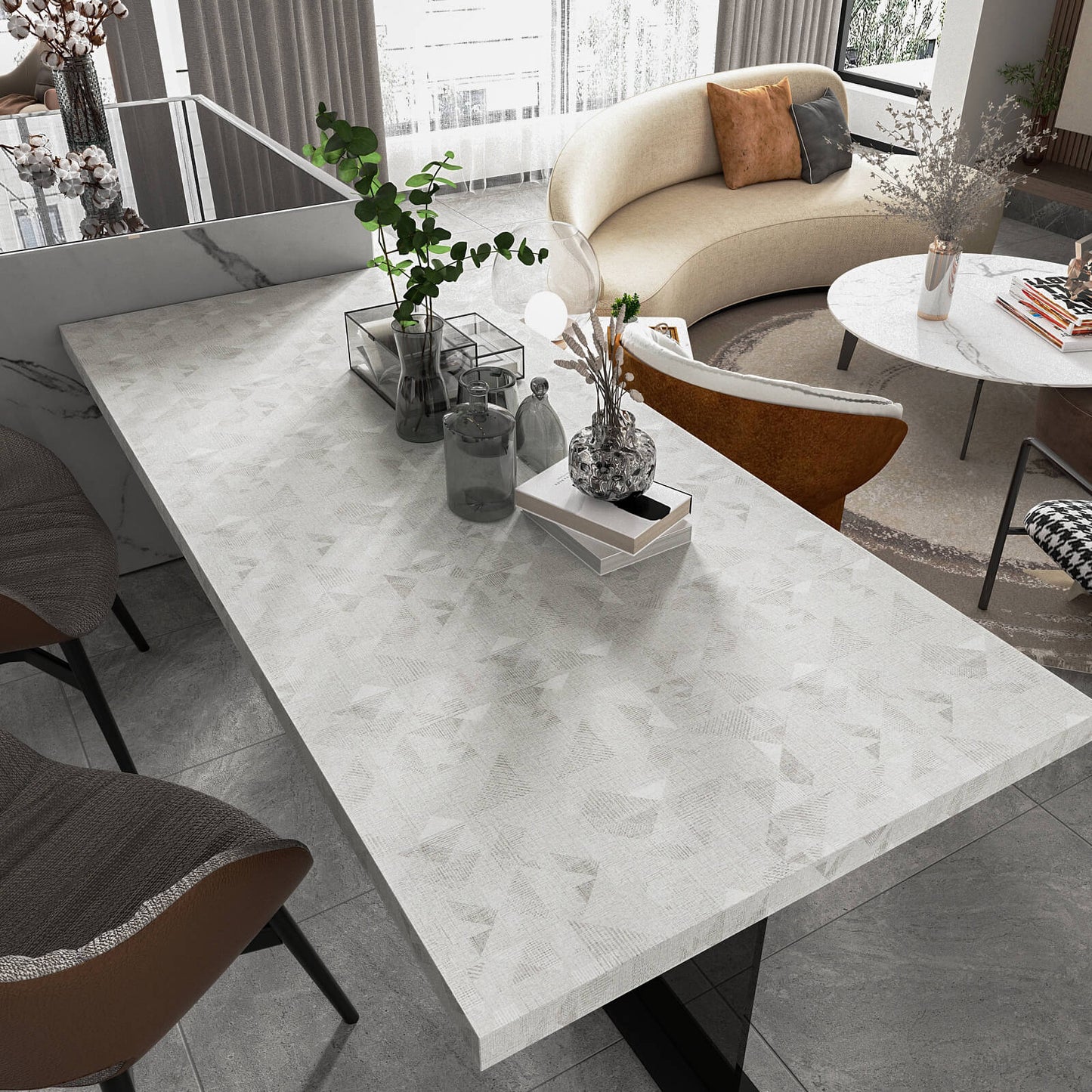 light-grey-faux-grasscloth-paper-with-geometric-patterns