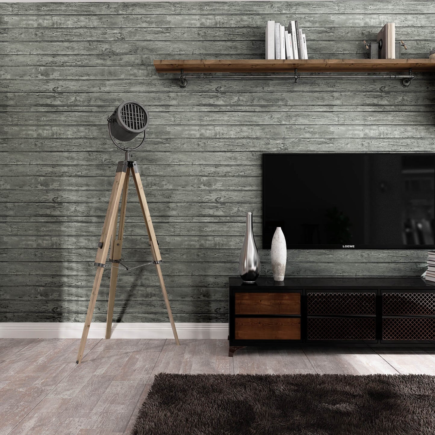 peel-and-stick-distressed-grey-shiplap-wood-wall-covering
