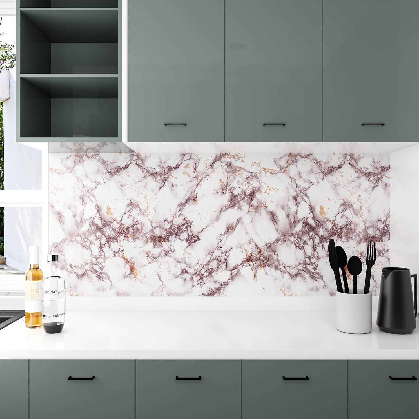 peel-and-stick-white-grey-marble-wallpaper-for-kitchen-backsplash