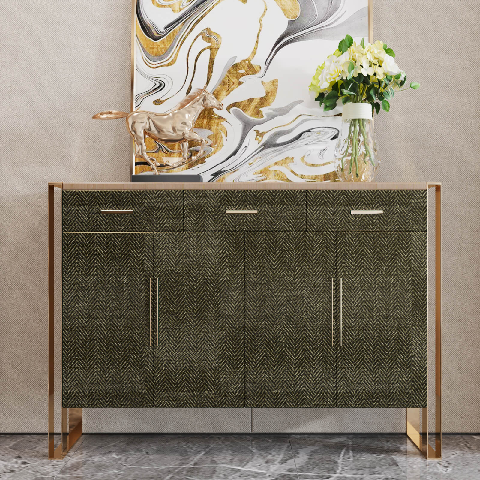 removable-contact-paper-black-linen-for-cabinets
