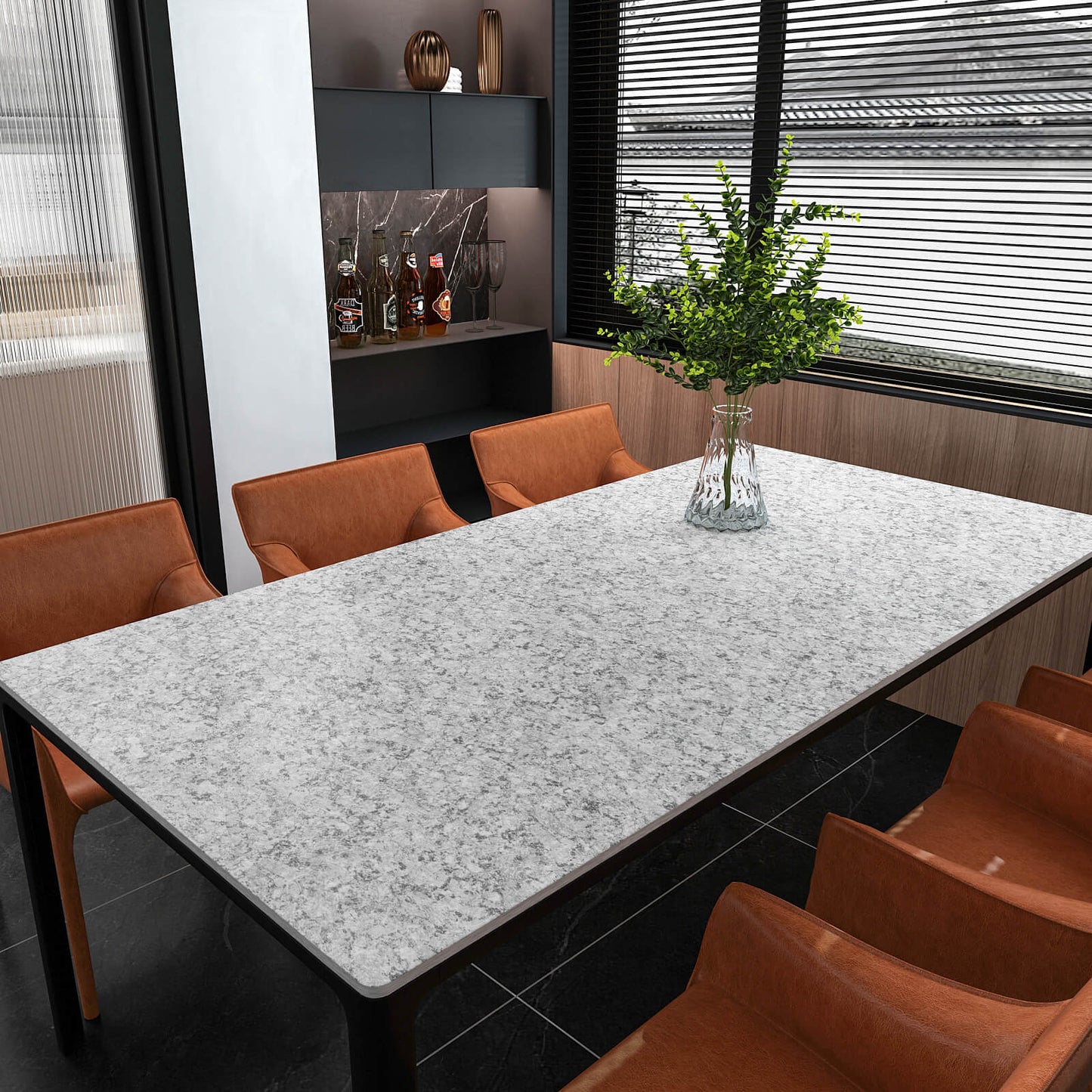 removable-grey-granite-terrazzo-contact-paper-for-dining-table-countertop