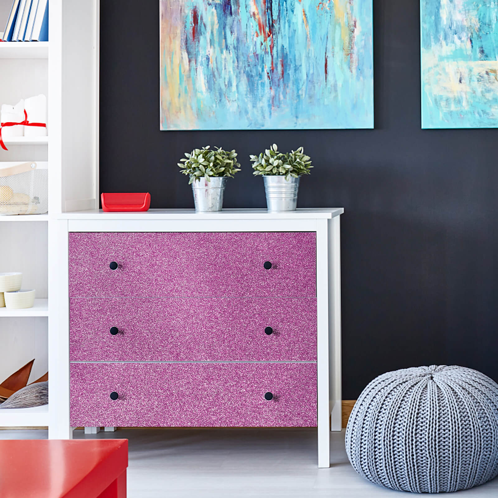 self-adhesive-purple-glitter-wall-sticker-for-cabinets