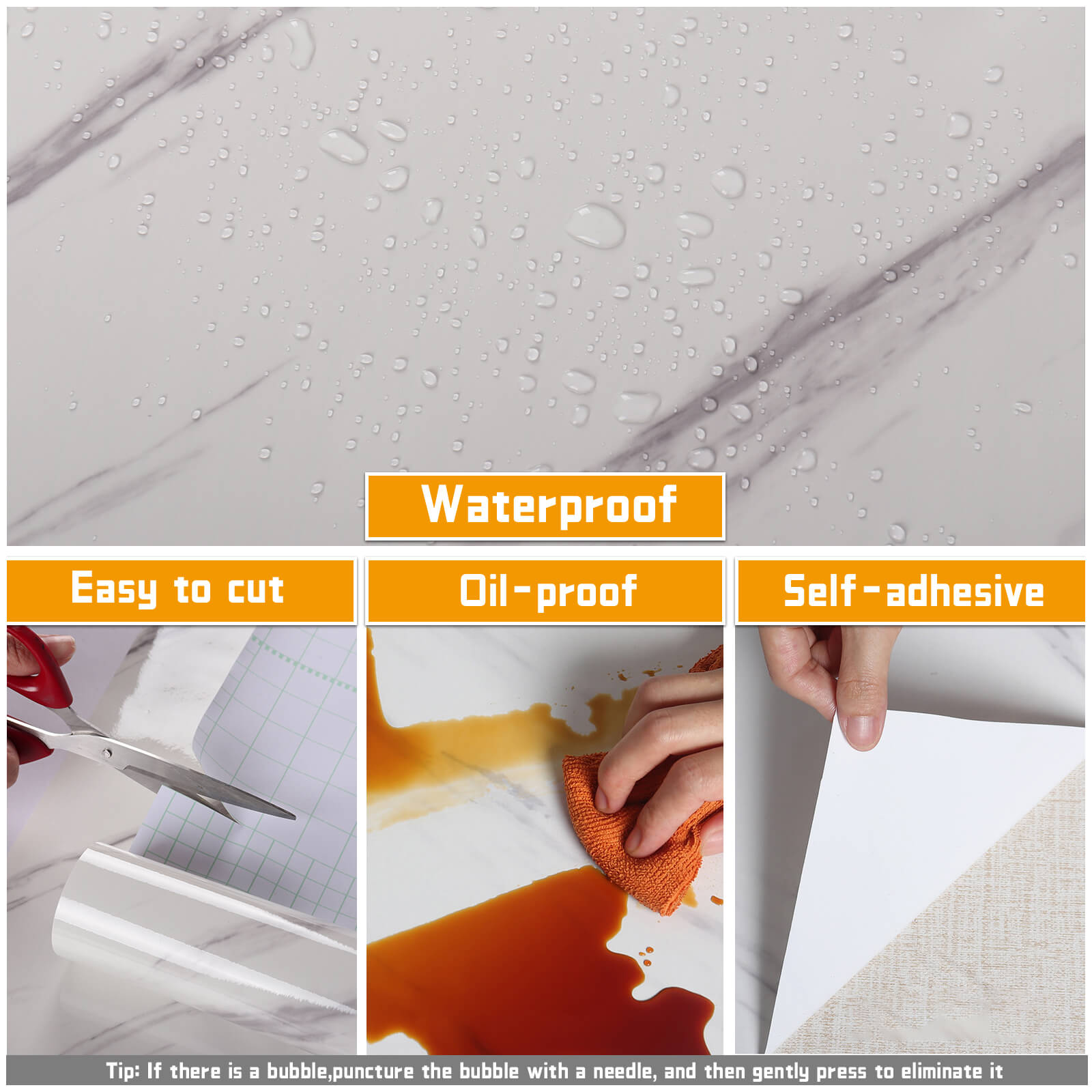 white-marble-contact-paper-features-easy-to-cut-oil-proof-adhesive