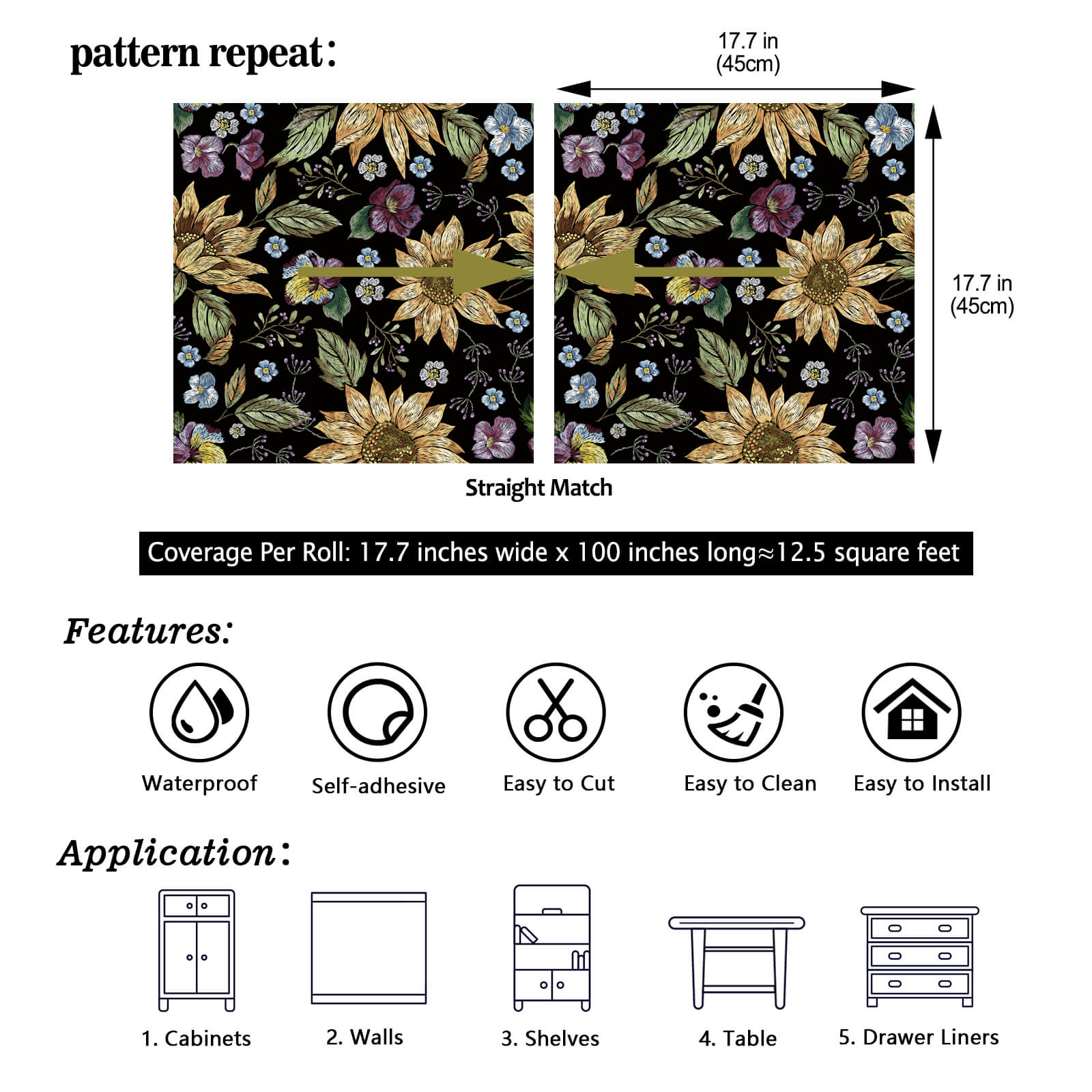    17.7in-wide-100in-long-12.5-sq-ft-self-adhesive-floral-paper-roll-vinyl-material