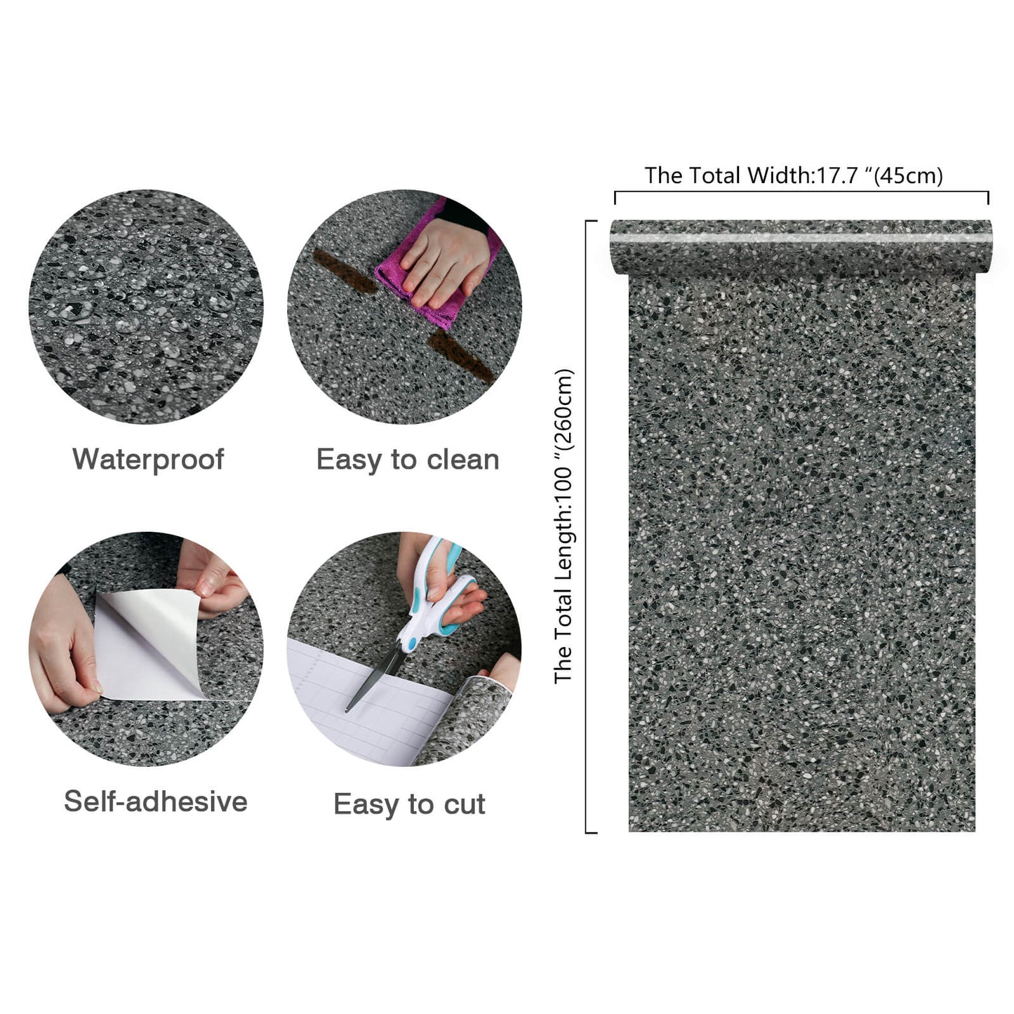     17.7in-wide-100in-long-adhesive-granite-wallpaper-roll-black