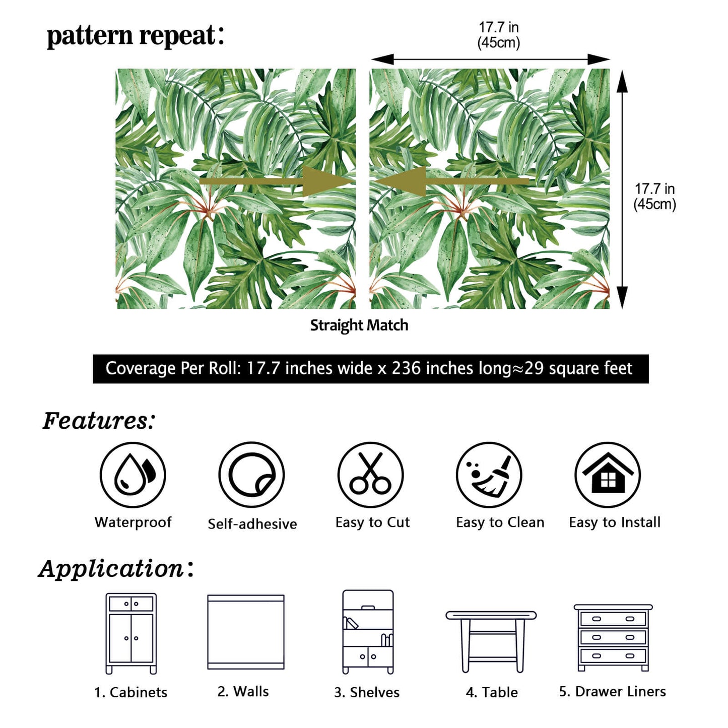     17.7in-wide-236in-long-29sq-ft-green-palm-vinyl-wallpaper-roll