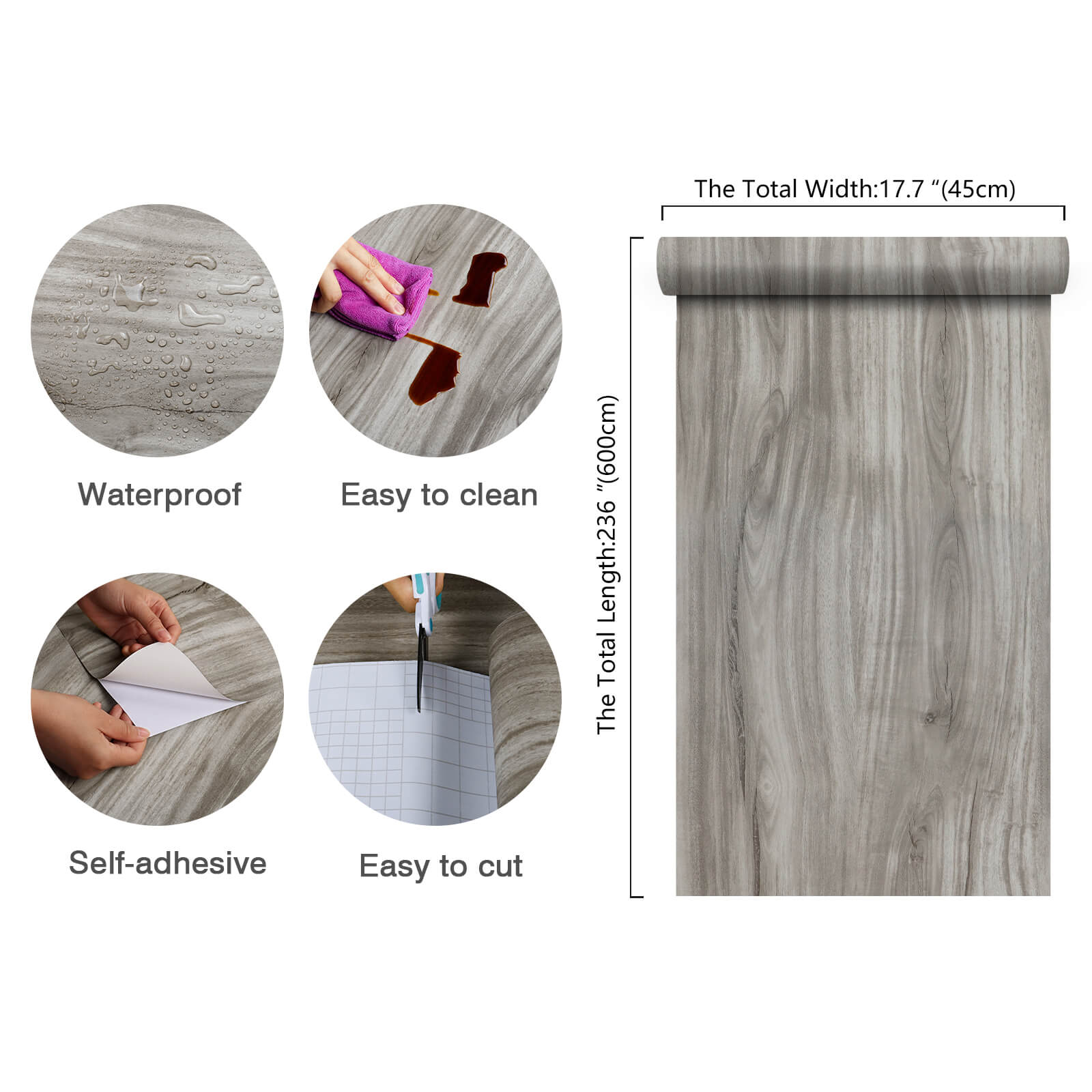     17.7in-wide-236in-long-gray-wood-adhesive-vinyl-paper-roll