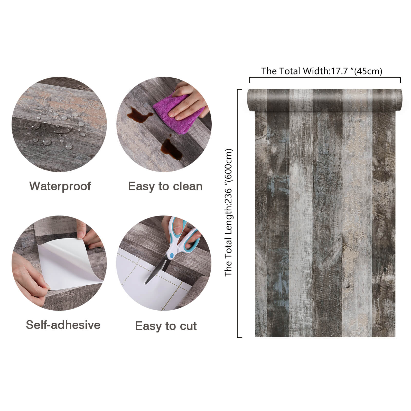    17.7in-wide-236in-long-grey-vinyl-wood-paper-roll