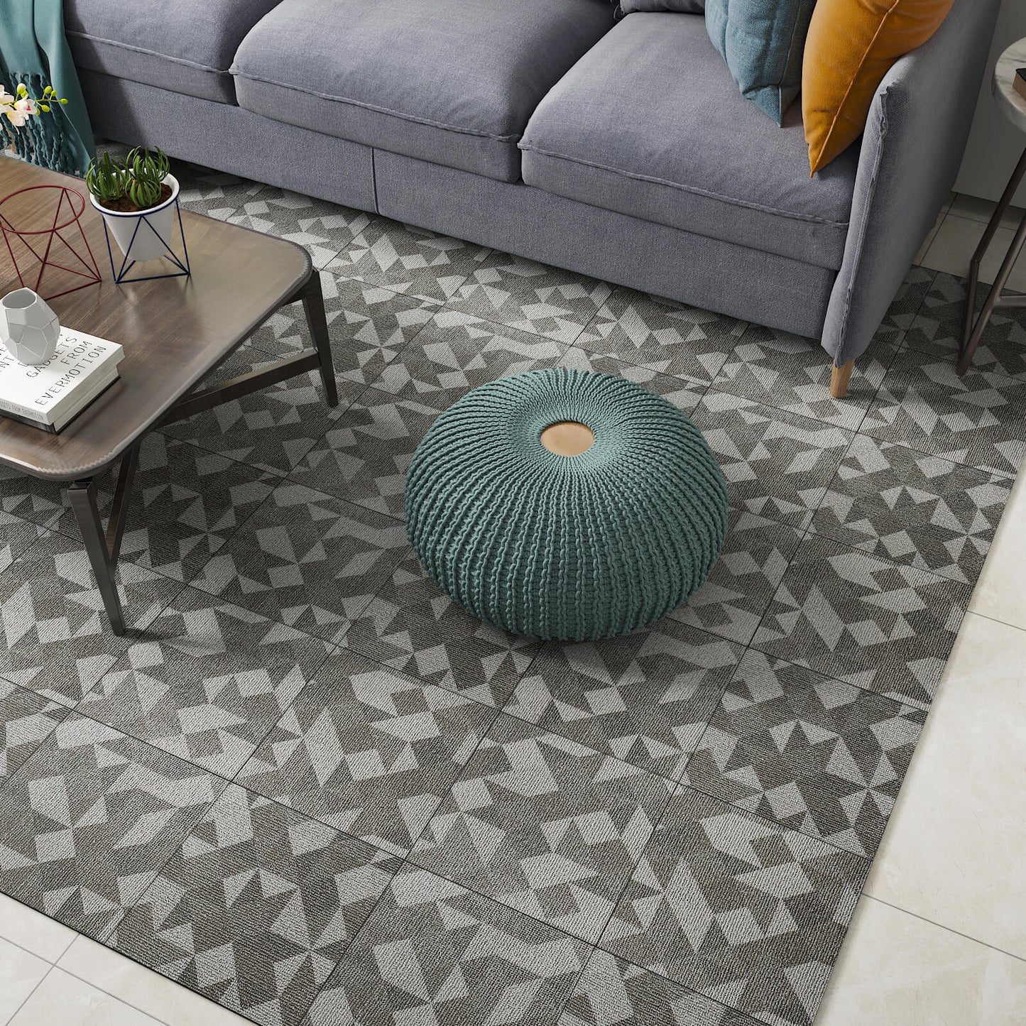    alternative-for-carpet-sticky-grey-tiles-for-floor-geometric-carpet-texture